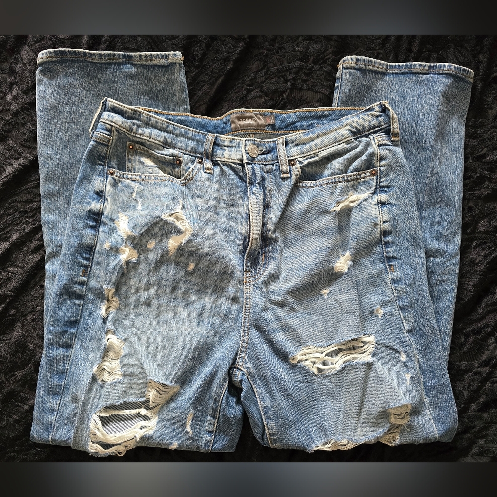 Torrid 12S Light Wash Distressed Jeans